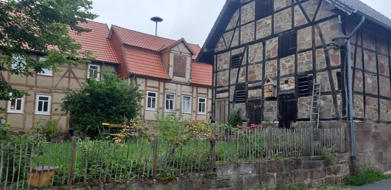 Ferienwohnung Alte Dorfschule Witzenhausen Kültér fotó